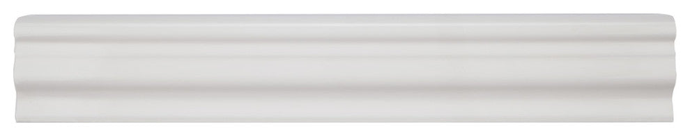 Chester Chair Rail Bianco Ceramic Wall Trim