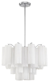 Addis 6-Light Chandelier, Polished Chrome
