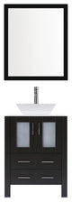 Modern Vanity Cabinet Sets Style 2 by LessCare, Espresso, 30"