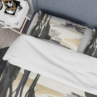 Glam Dancing Shape Ii Glam Duvet Cover Set, King