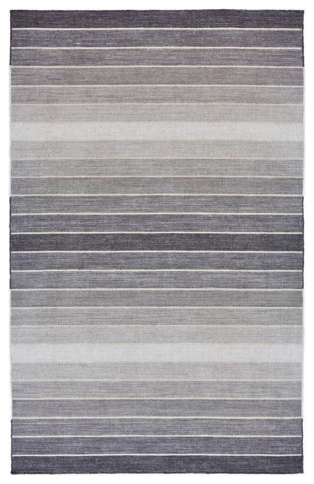 Weave & Wander Tavana Rug, Light Gray, 5'x8'
