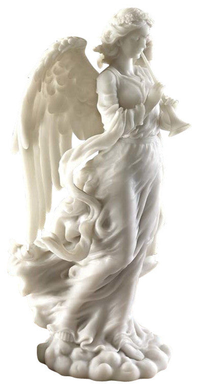 Trumpeting Cathedral Angel Statue