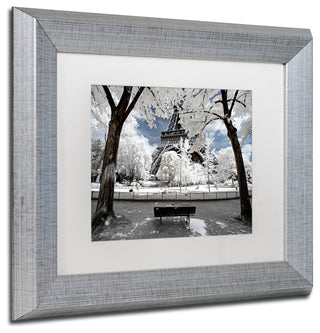 Philippe Hugonnard 'Another Look at Paris VI' , Silver Frame, White Mat, 14x11