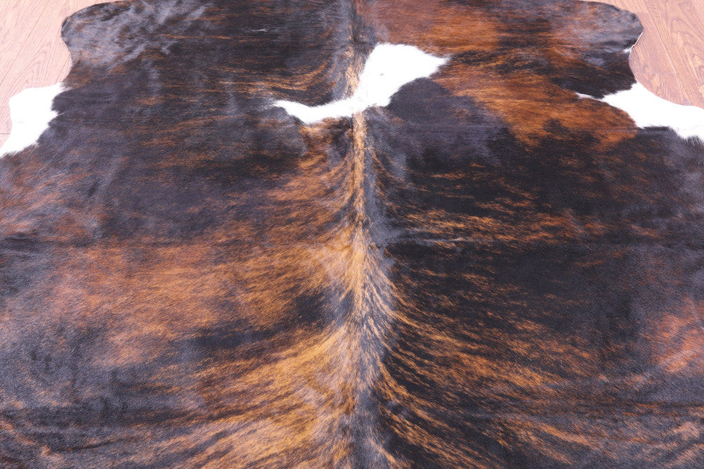 Natural Cowhide Rug 6' 4" X 6' 0" C1821