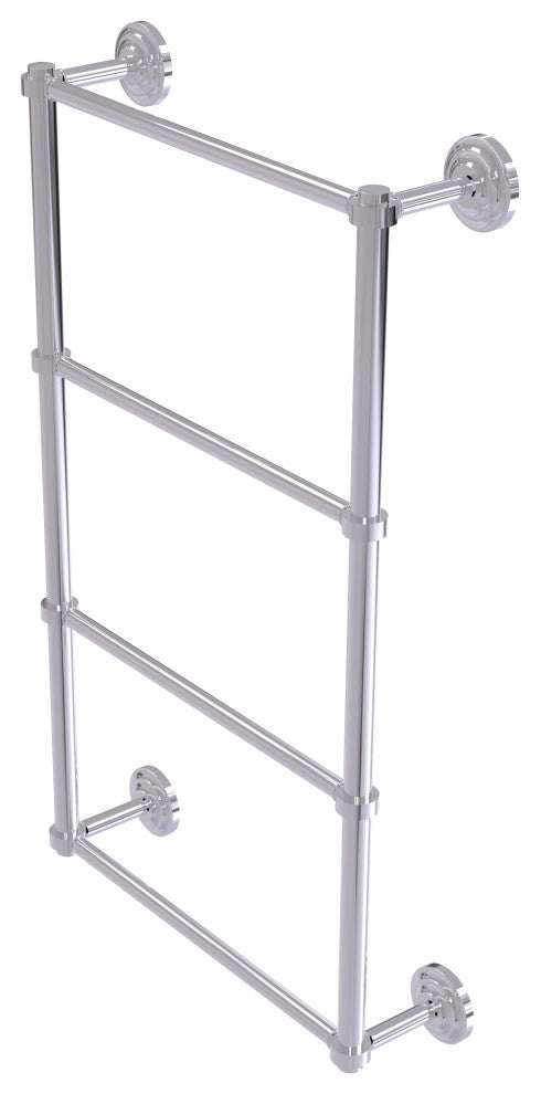 Que New 4-Tier 30" Ladder Towel Bar, Polished Chrome