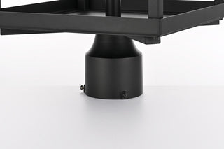 Home Living 26" Outdoor Post light, Black