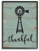 Stupell Industries Thankful Vintage Windmill, 16 x 20