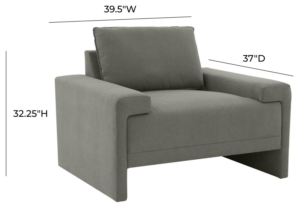Maeve Slate Accent Chair