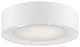 Gilmore 4 Light Brushed Nickel With Shiny White Accents Semi-Flush