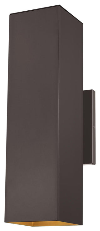 Pohl Large 2-Light Outdoor Wall Lantern, Bronze