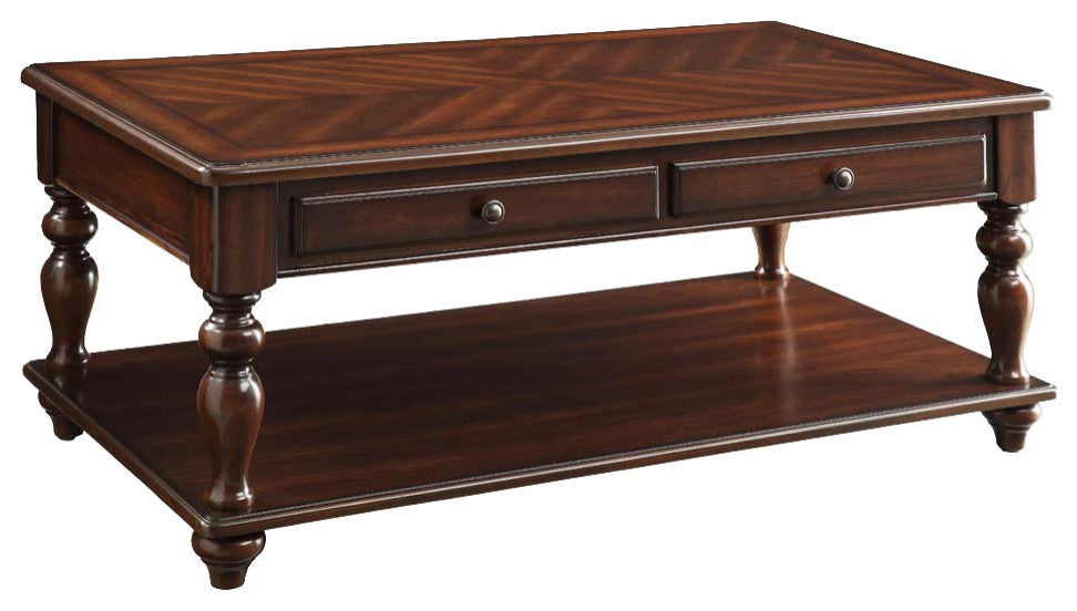 Acme Farrel Coffee Table in Walnut 82745 EST SHIP TIME APPX 4