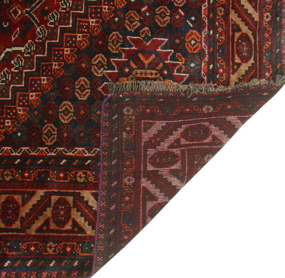 Semi-Antique Endry Red Rug