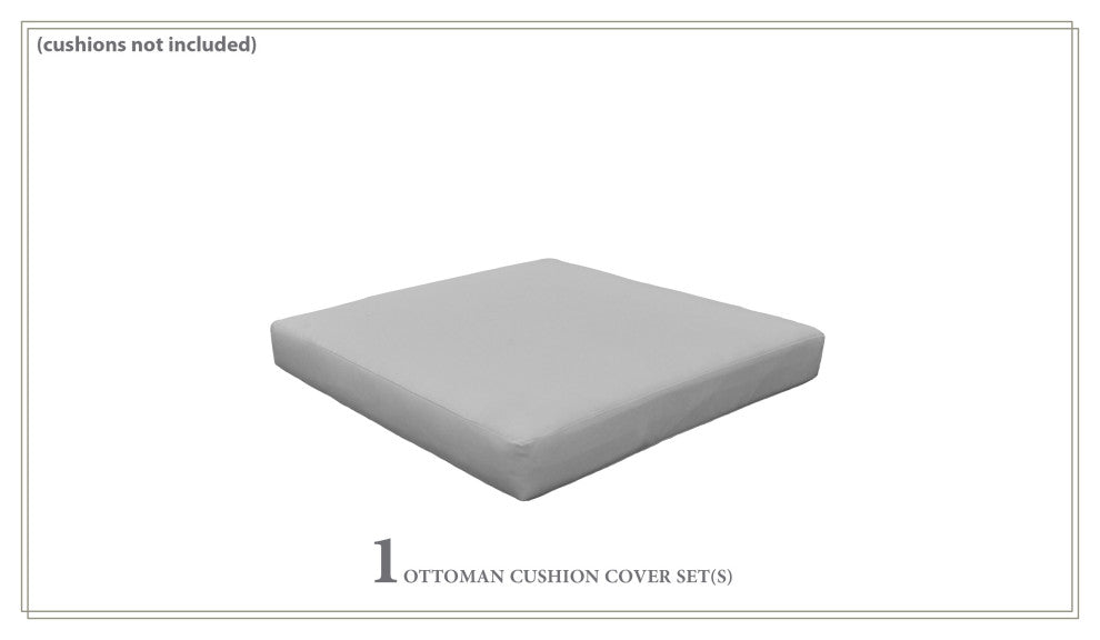Cover for Ottoman Cushions 4 inches thick