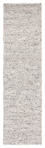 Safavieh Couture Natura Collection NAT620 Rug, Light Gray/Ivory, 2'3"x8'