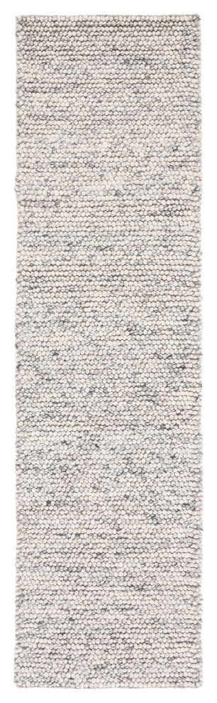 Safavieh Couture Natura Collection NAT620 Rug, Light Gray/Ivory, 2'3"x8'
