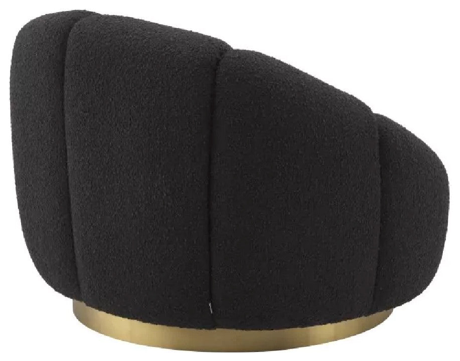 Modern Boucle Swivel Chair | Eichholtz Inger
