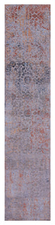 2' 6" X 11' 10" Runner Wool & Silk Persian Handmade Rug - Q15816
