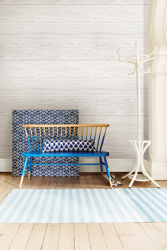 Wood Board Peel and Stick Wallpaper, 4 Rolls