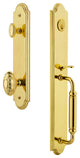 Arc 1-Piece Dummy Handleset, C Grip and Grande Victorian Knob, 848625