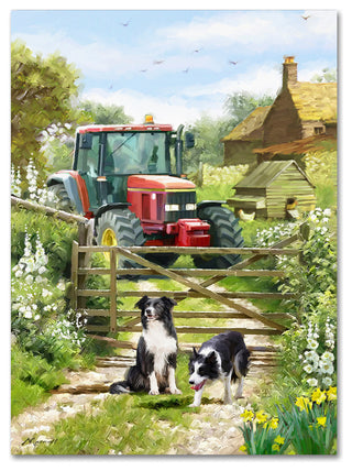 The Macneil Studio 'Tractor' Canvas Art, 47"x35"