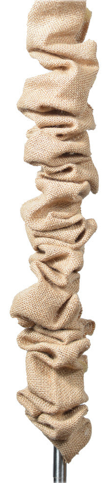 Urbanest Natural Burlap Chandelier Chain Cord Cover, 12-Foot