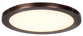 Access Lighting 20812LEDD Disc 10"W LED Flush Mount Drum Ceiling - Brushed