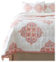Gia Quilt Set, Peach, King