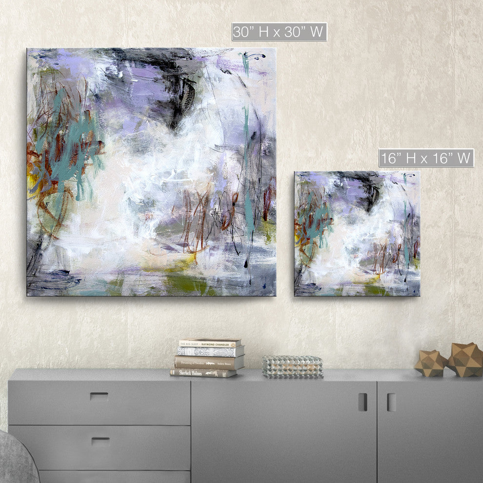 Ready2HangArt 'Grassy Waters' Abstract Canvas Wall Art