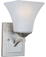 Maxim Lighting Aurora 1-Light Wall Sconce Satin Nickel - 20098FTSN
