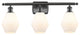 Innovations 516-3W-OB-G651-6 3-Light Bath Vanity Light, Oil Rubbed Bronze