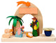 Graupner Candle Holder- Holy Family (Natural)