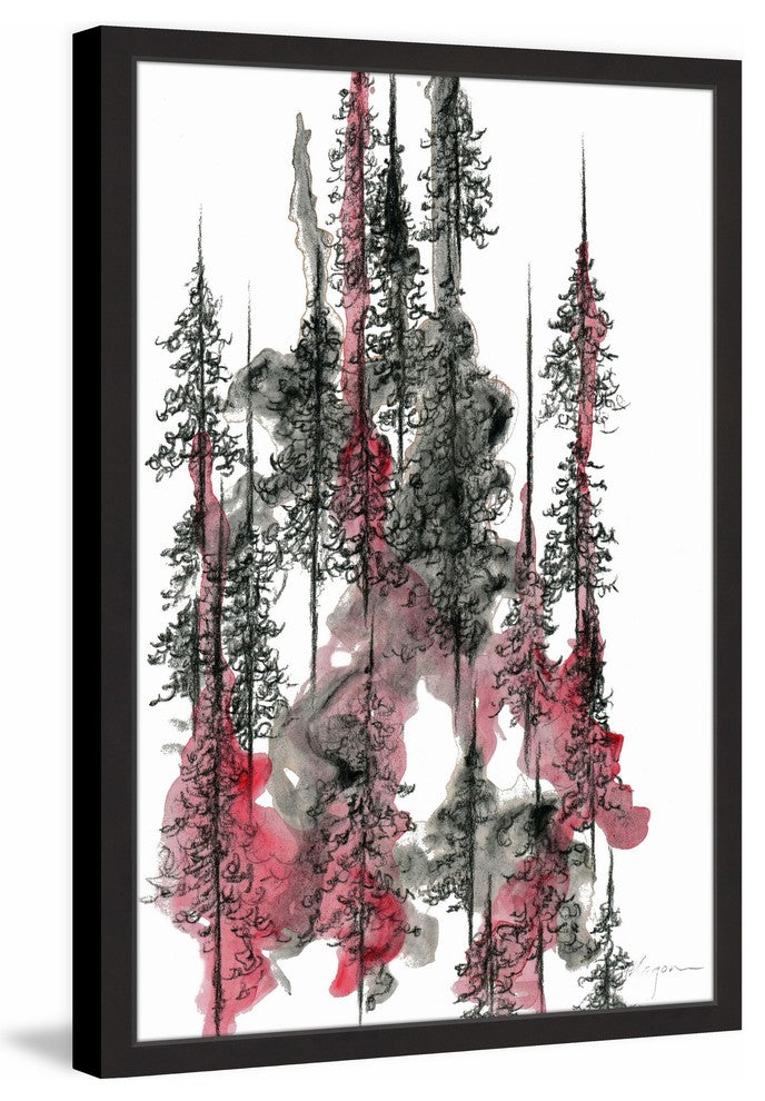"Metamorphosis" Framed Painting Print, 16x24