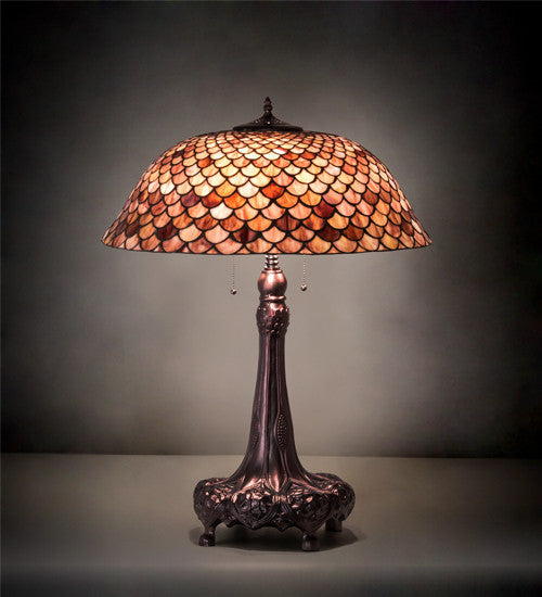 31 High Fishscale Table Lamp