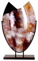 Kate Abstract Oval Vase