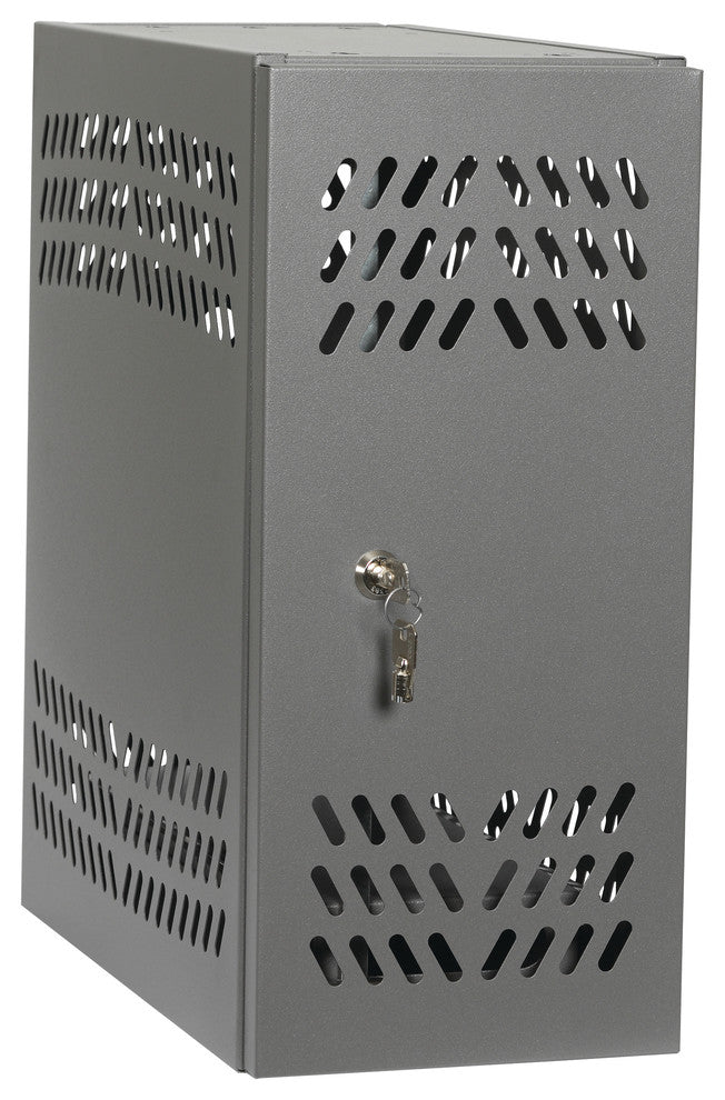 Larger Hanging CPU Locker, Gray Mist