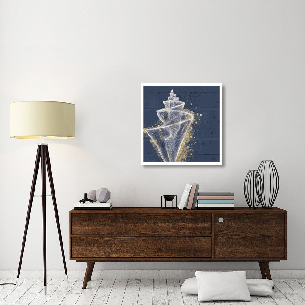 "Calm Seas VIII no Words" Digital Paper Print by Janelle Penner, 32"x32"