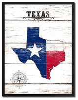 Texas State Flag Canvas, 28"x37"