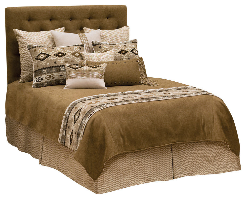 Mountain Storm Reversible Coverlet, Super Queen