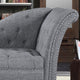 Deedee Chaise Lounge, Gray