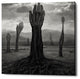"Rentgen" Giclee Canvas Wall Art, 18"x18"