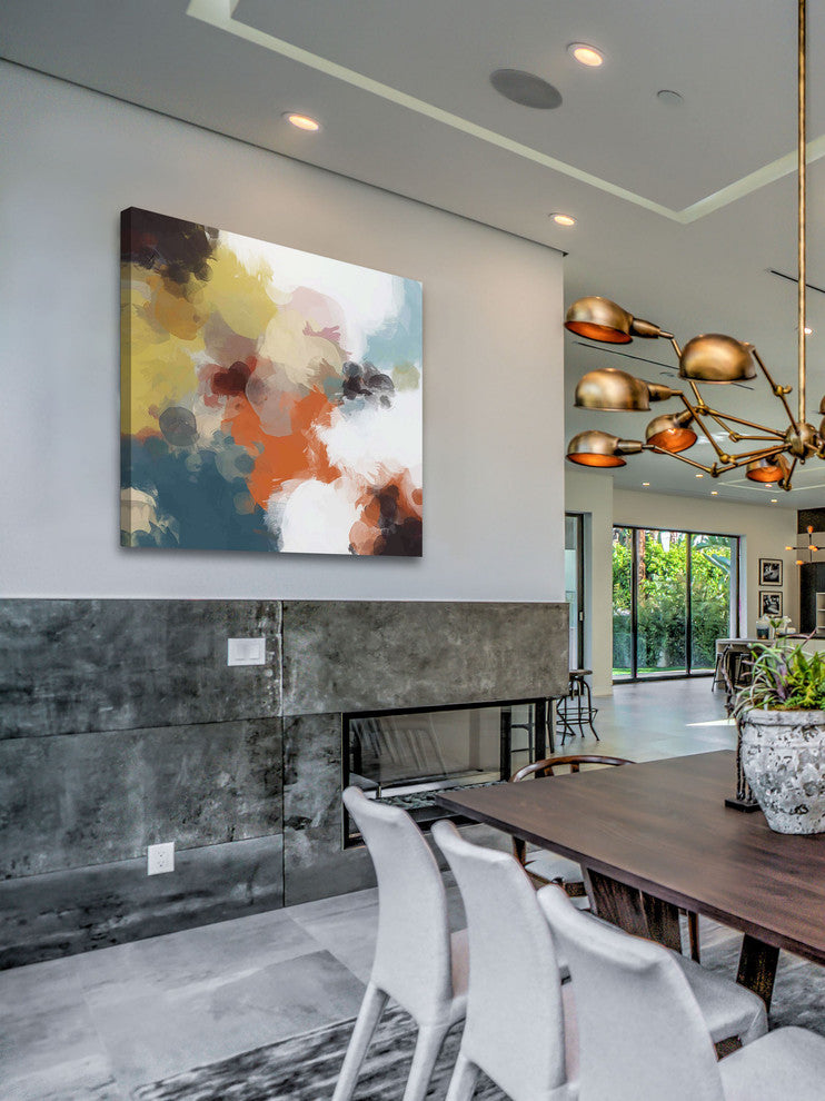 "Abstract Rhythms No 217 B" Print on Canvas by Irena Orlov