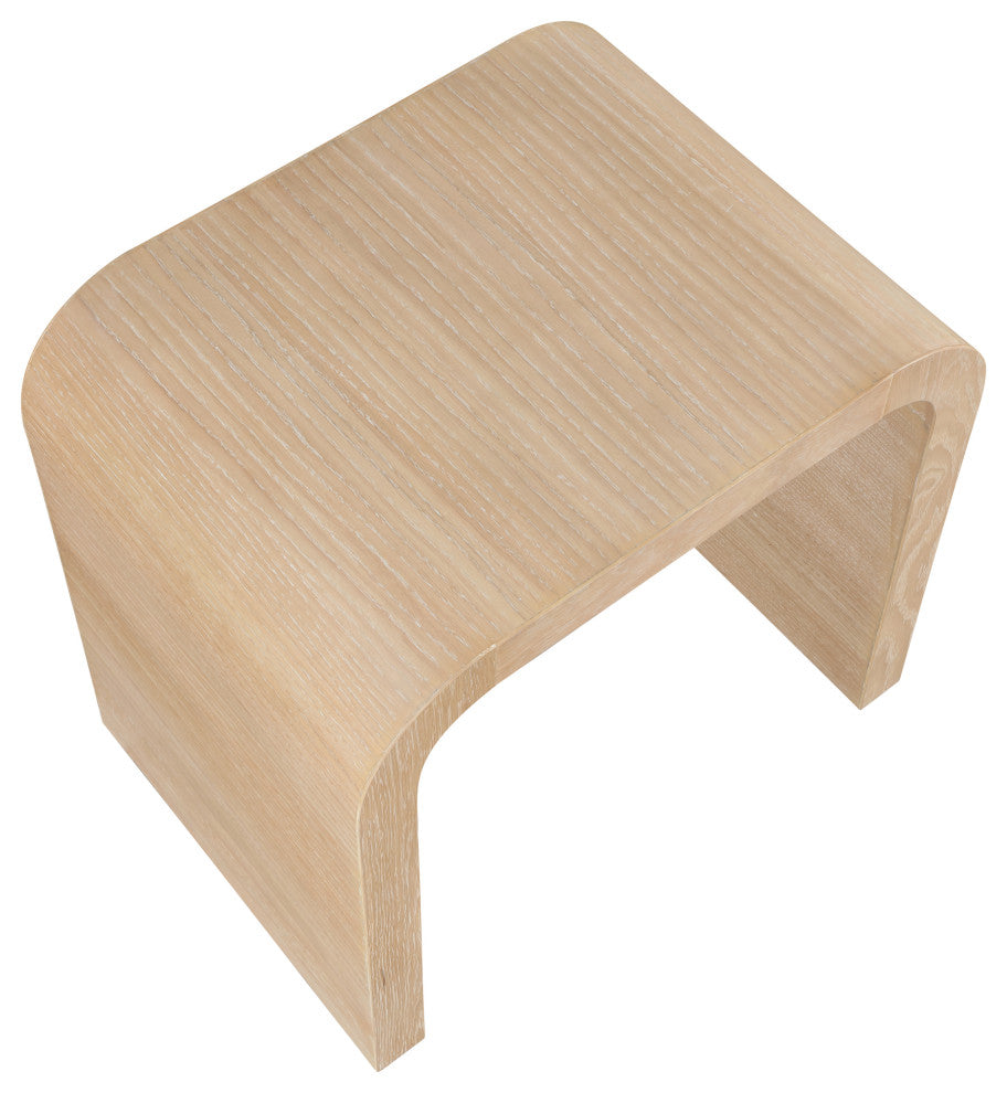 Cresthill Natural Ash End Table, White Oak