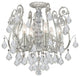 Regis 6-Light Ceiling Mount Clear Swarovski Spectra Crystal