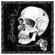 "Arsenic and Old Lace Skull Beware" Paper Print by Elyse DeNeige, 42"x42"