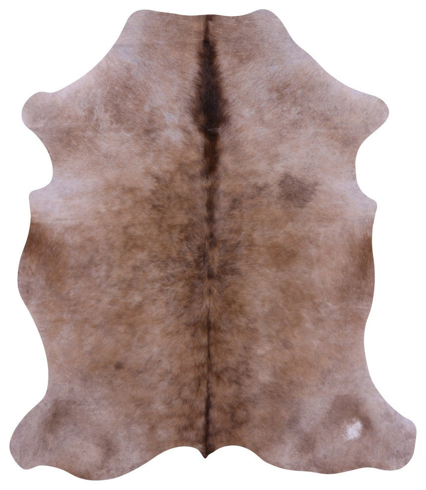 Natural Cowhide Rug 6' 6" X 5' 7" C1895