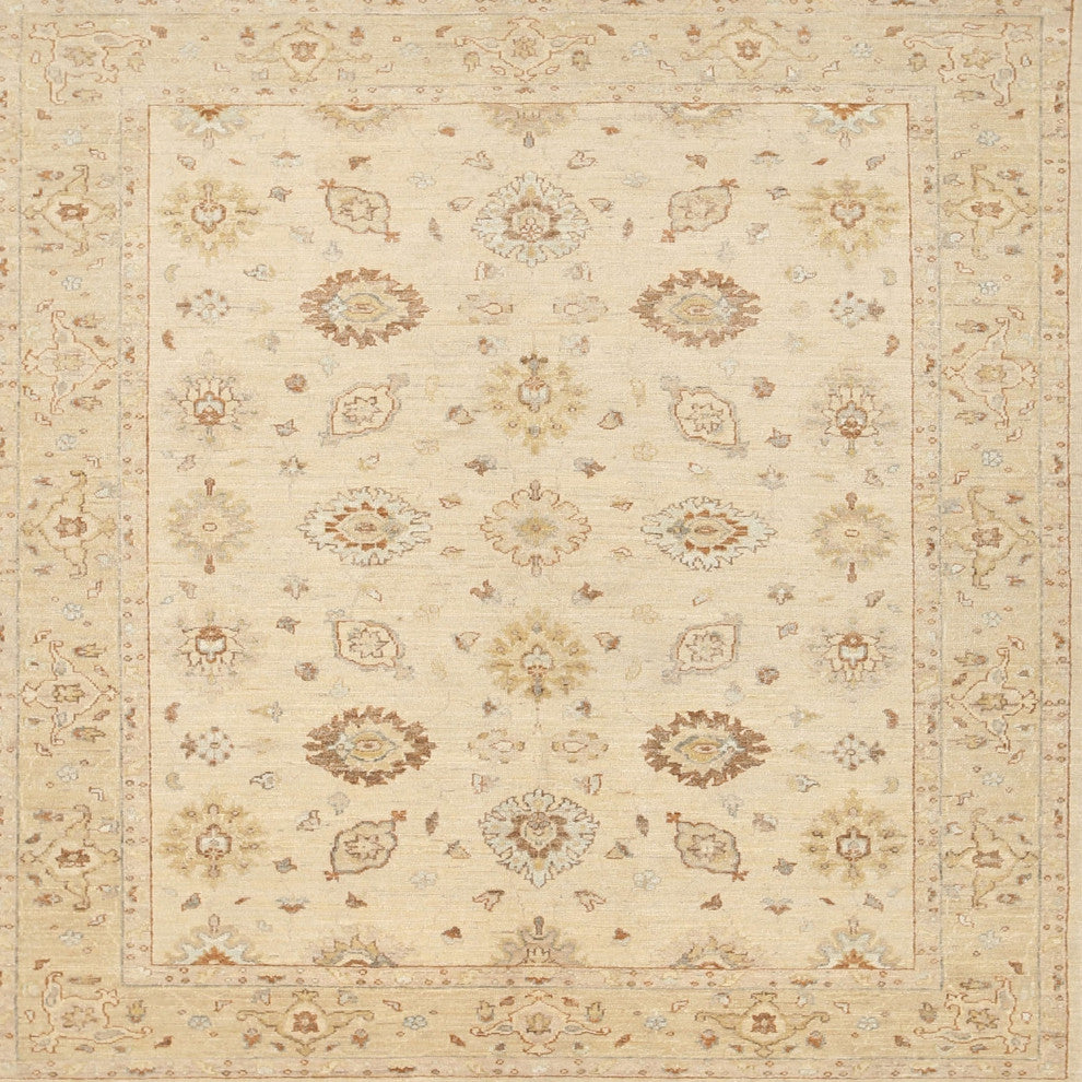 Ahgly Company Indoor Square Traditional Area Rugs, 7' Square