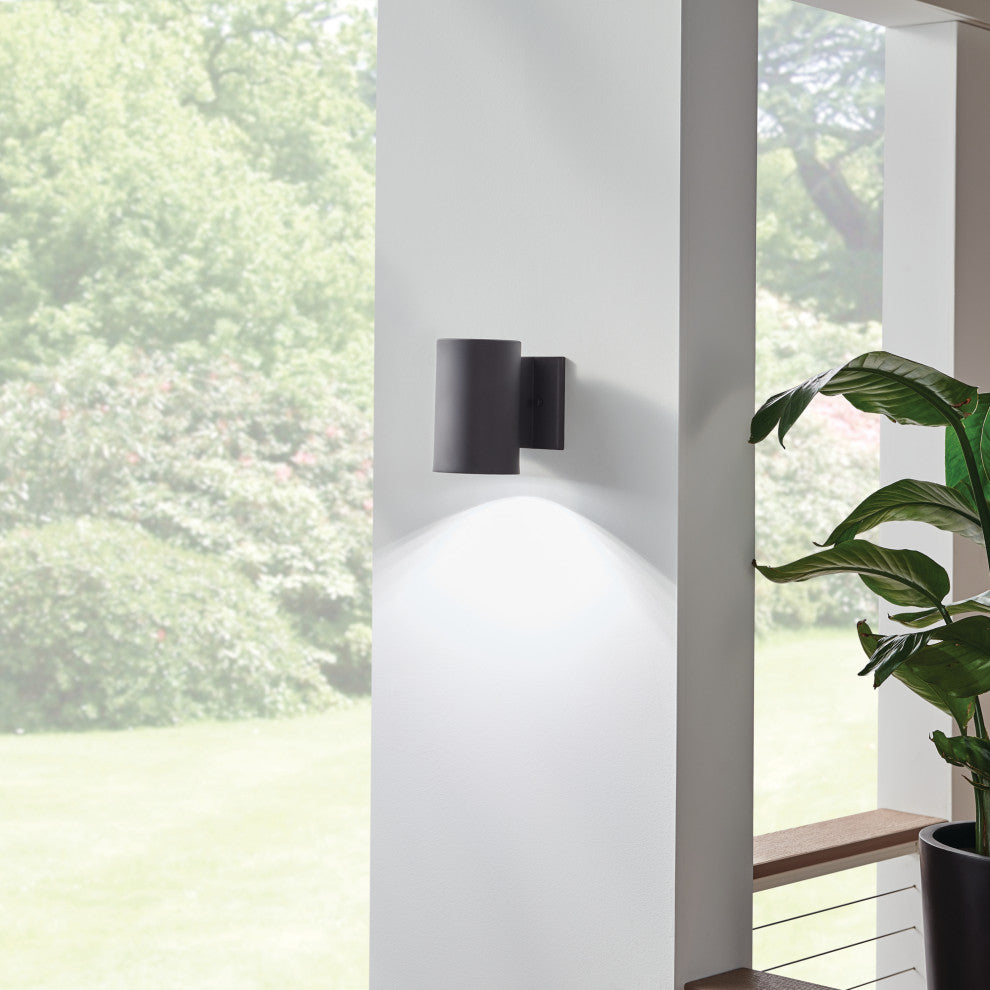 Kichler 1 Light Outdoor LED Wall Light in Textured Black