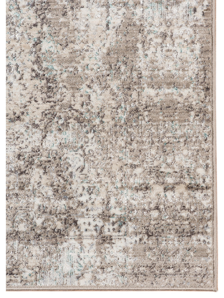 Cambridge Runner, Light Gray, 2'6" x 8', Abstract