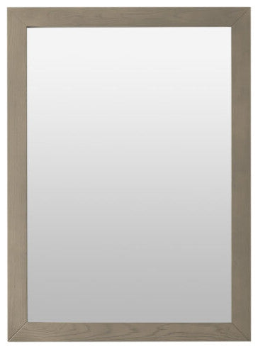 24" Antique Gray Oak Mirror