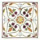 "Festive Foliage VI" Digital Paper Print by Anne Tavoletti, 42"x42"